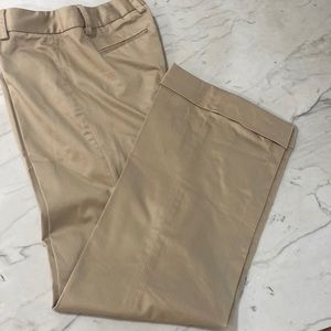 J.Crew City Fit tan pants size 2R